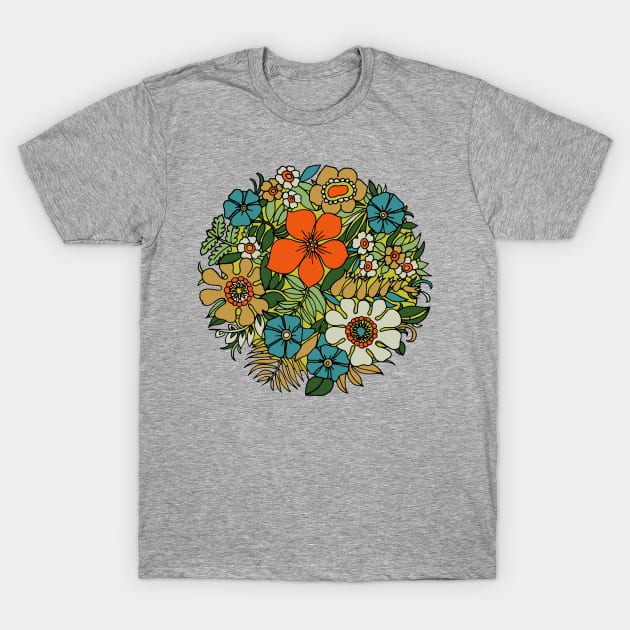 70s Plate T-Shirt by zeljkica